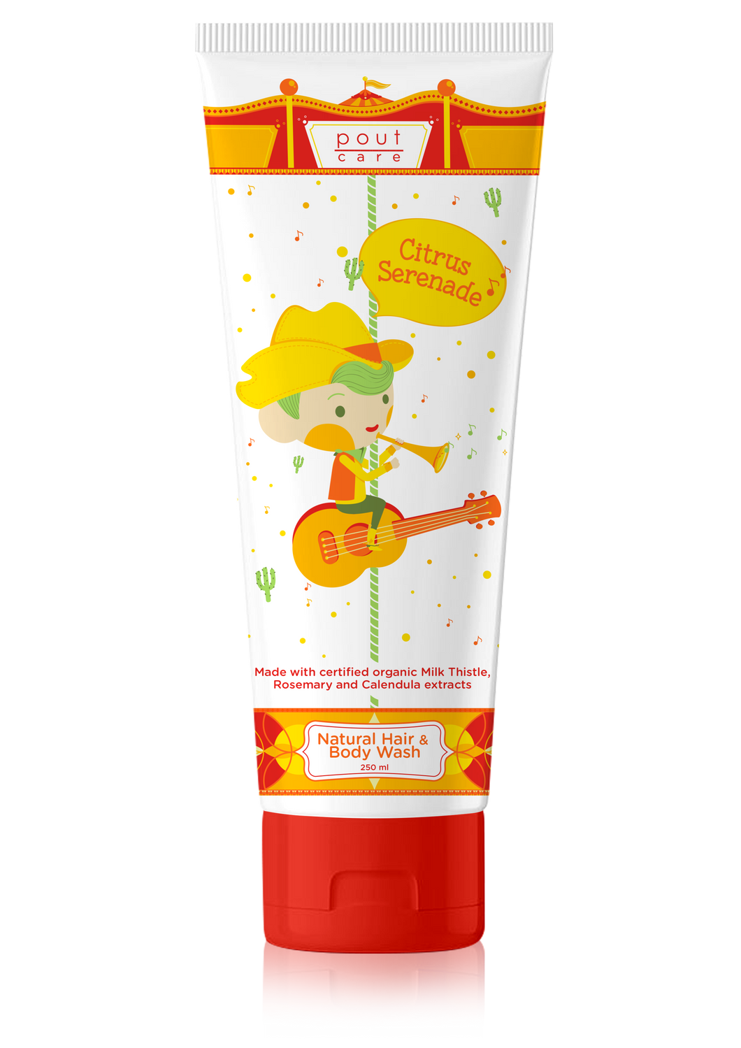 pout Care Citrus Serenade Natural Hair & Body Wash 寶特樂柑橘牛仔洗髮沐浴露